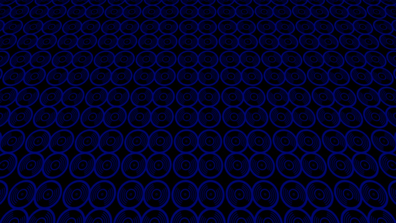 Graphic video pattern with geometric figures that tilts up and moves.