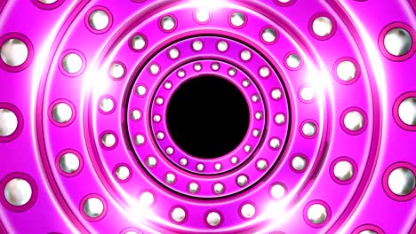 Circles-Lights-Party-Pink-3D-Motion-Background