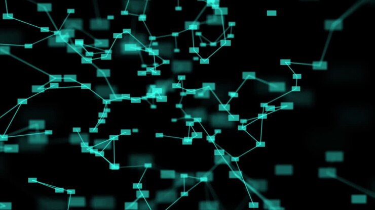 Computer network Fantasy Technology Background