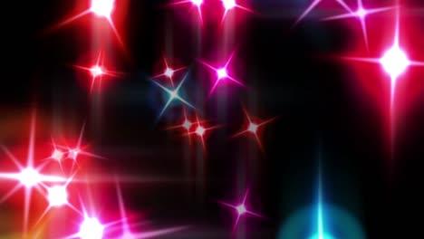 un destello de estrellas en la noche santa [bucle]