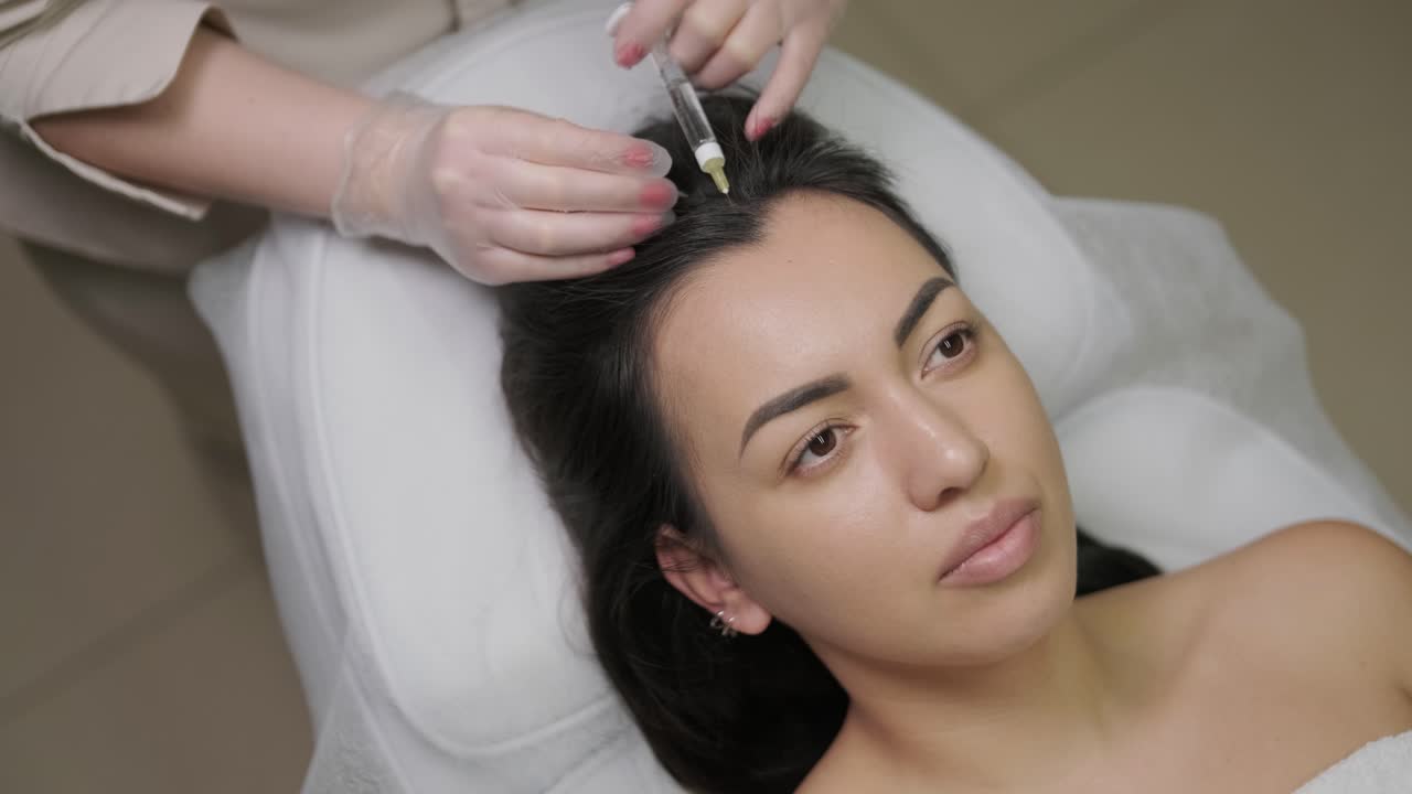 혈소판이 풍부한 플라즈마 주사 절차, 머리카락 성장 자극, prp 치료 절차