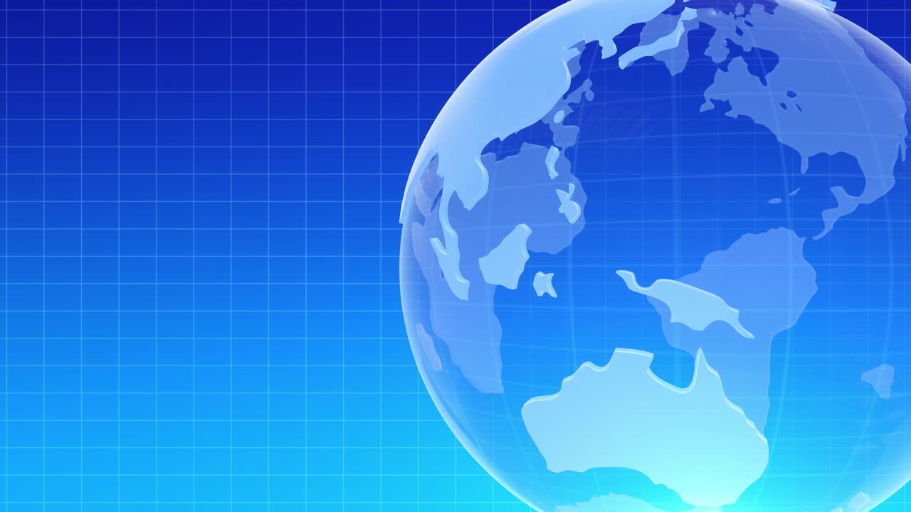 3d 세계 뉴스 배경 루프