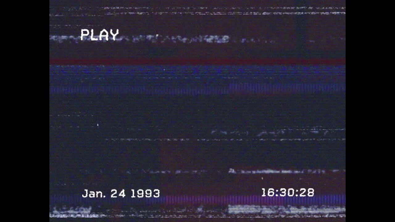 Animation of interference over black background