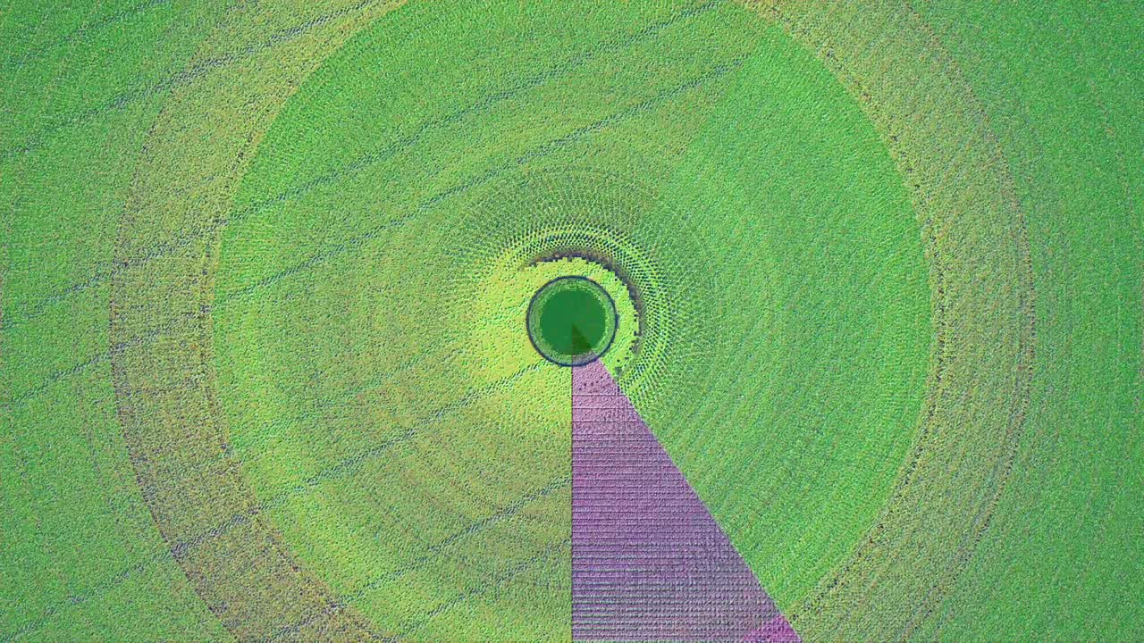 fondo de fallo con círculos 12