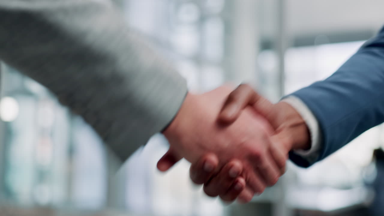 Business handshake