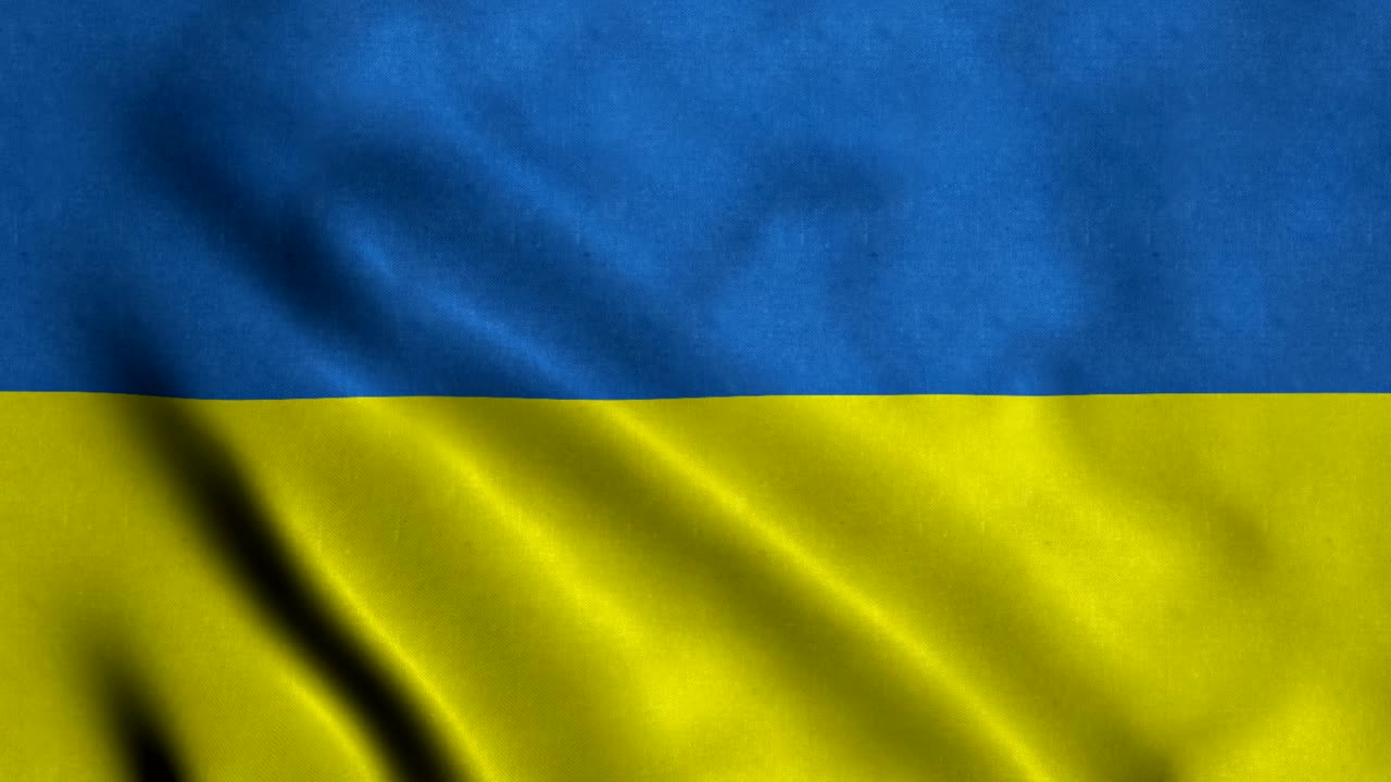 우크라이나의 4k 무결 루프 발