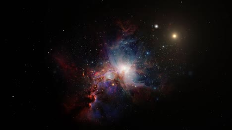 4k-towards-a-nebula-in-space