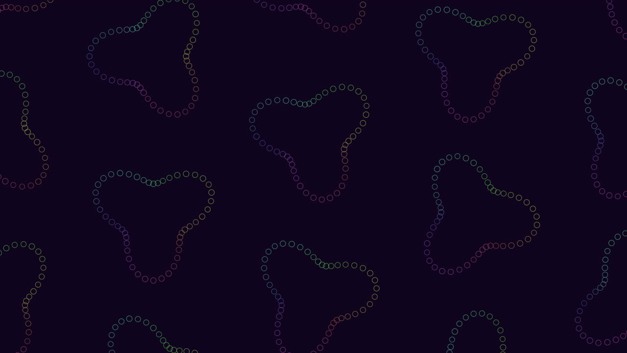 Zigzag geometric pattern colorful lines on dark background