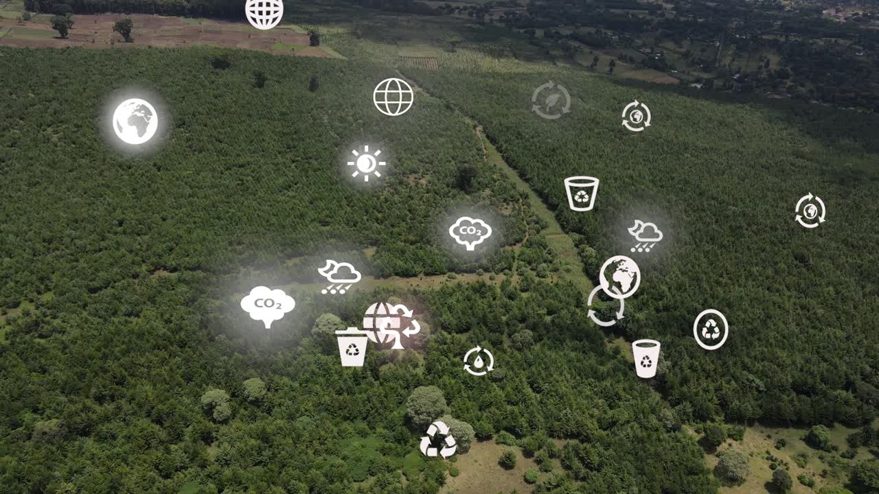 drone view- áfrica bosque- kenia y tanzania- incendio forestal en las laderas del monte kilimanjaro loitokitok kenia