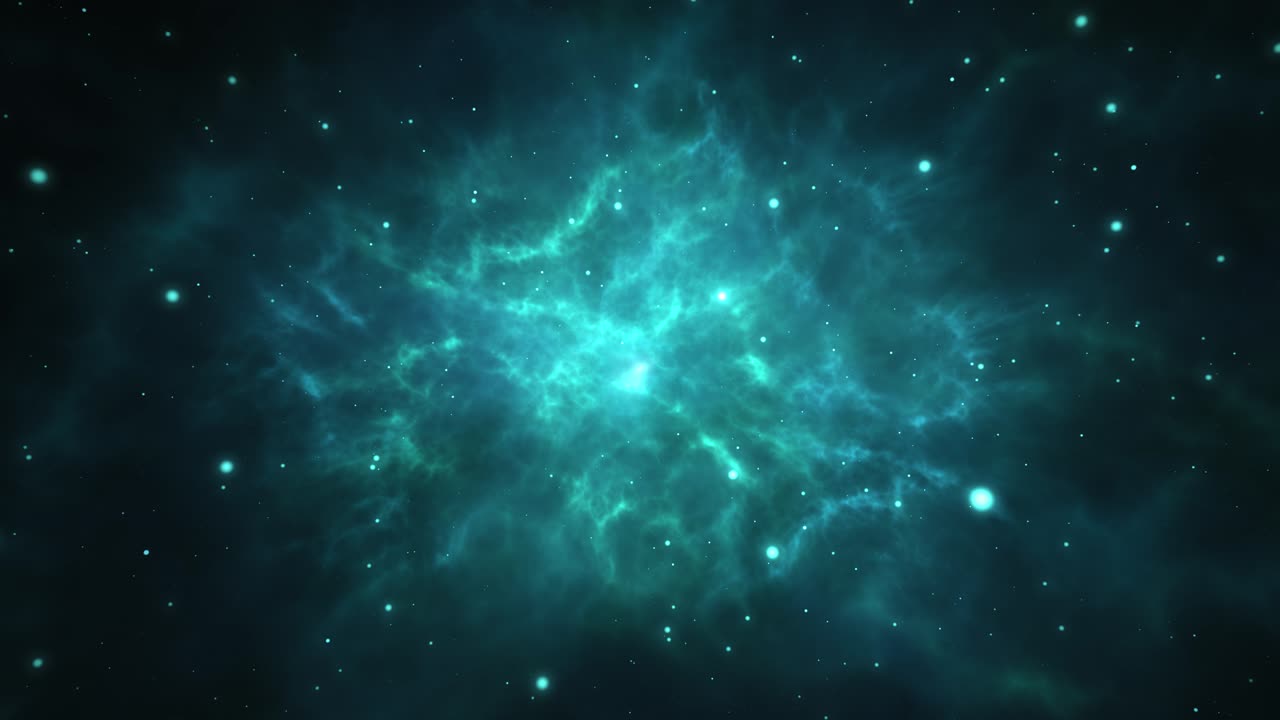 planetas y galaxias ciencia ficción espacio profundo campo estelar animación de bucle 4k fondo universo