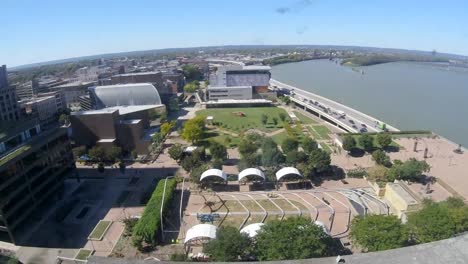 Time-lapse-of-support-structure-for-tent-being-lifted-in-place-by-a-helicopter