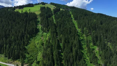 stunning ascent of mountain at wagrainis grafenberg in austria