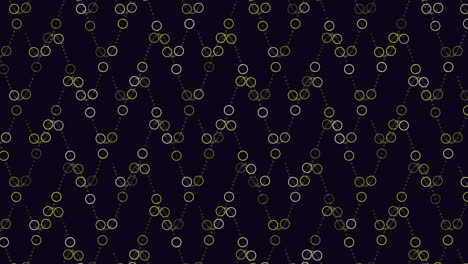 Neon-futuristic-rings-pattern-on-dark-space