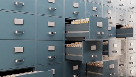 file cabinet search concept