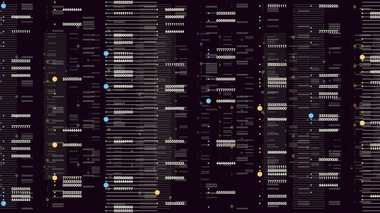 Dna structure visualized with lines and dots