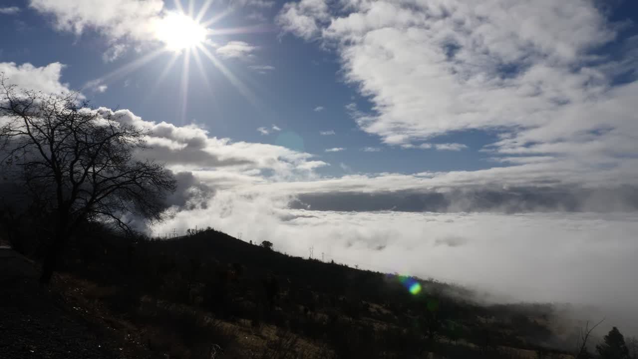 roxy ann southern oregon에서 rogue valley를 바라보십시오.