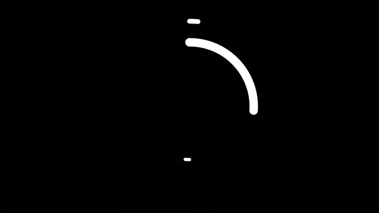 Simple rotation of a circles.