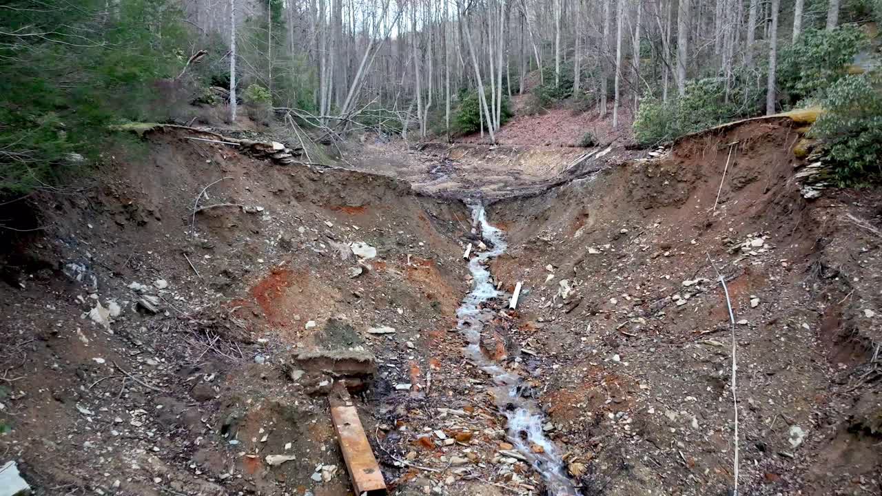 dam collapses hurricane helene boone nc, north carolina