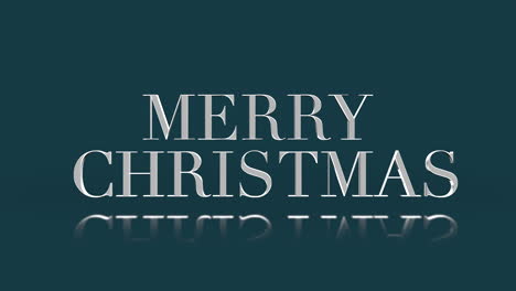 Elegance-style-Merry-Christmas-text-on-blue-gradient