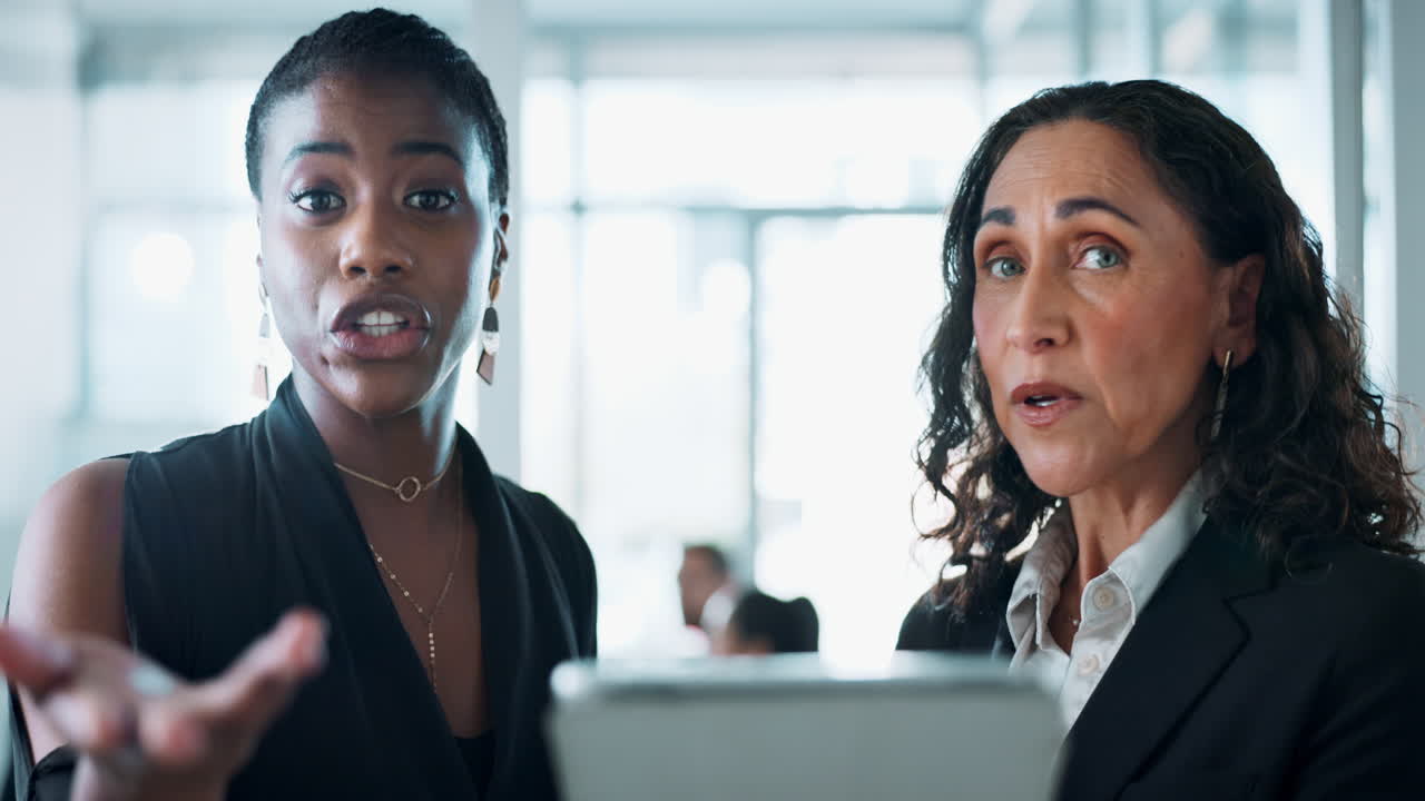 Businesswomen in Discussion