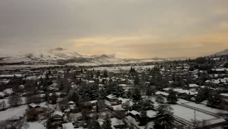 ashland, oregon, usa, winter 2023