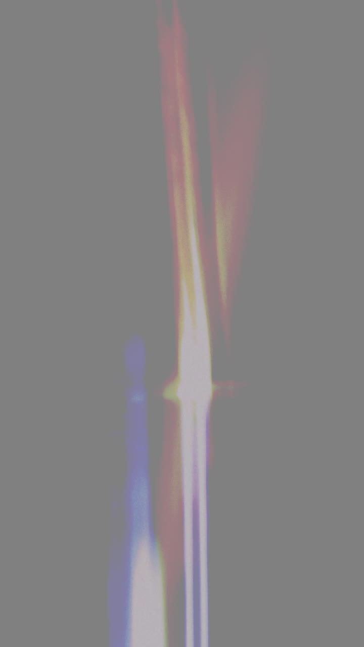 Abstract Light Leaks and Lens Flares Overlay