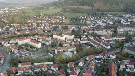 Drone-Aerial-Of-The-Heilbad-Heiligenstadt