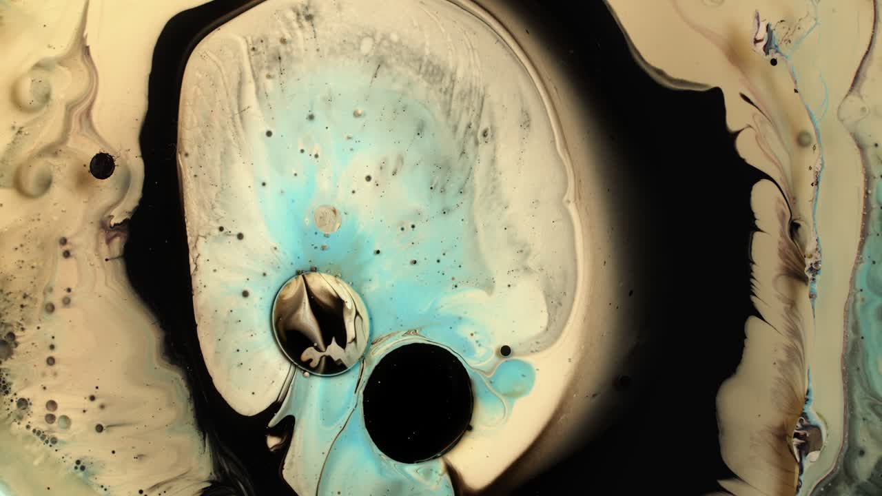 Beautiful abstract liquid pattern