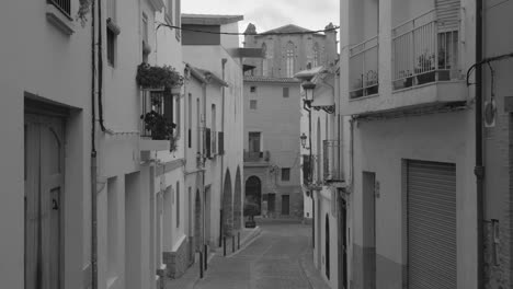 Architecture-of-the-ancient-city-of-Sagunto-in-Spain