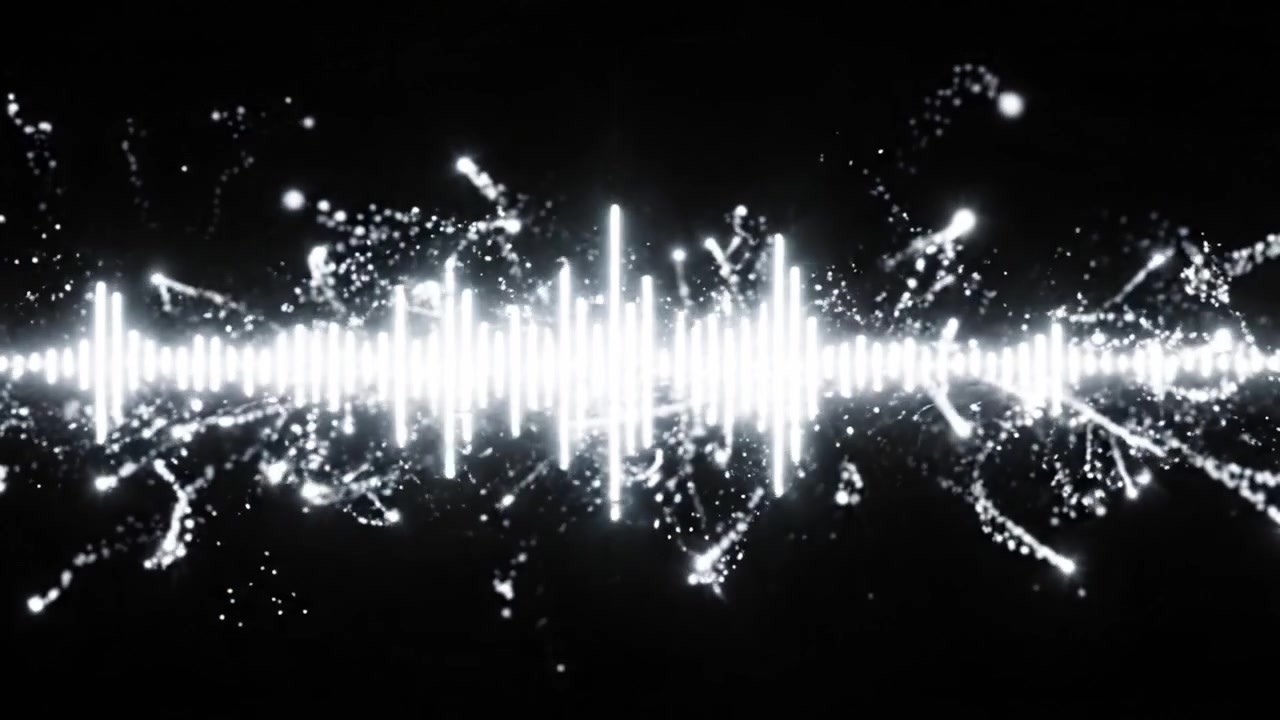 Visual Representation of Sound Waves: Exploring the Transformation from Light Patterns to Vibrant Audio Spectrums in an Artistic Display