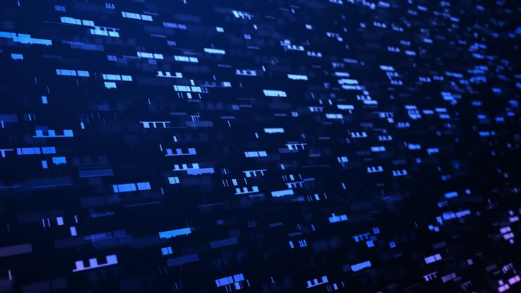 Futuristic Data Visualization: AI, Big Data, and Cybersecurity in Motion Graphics