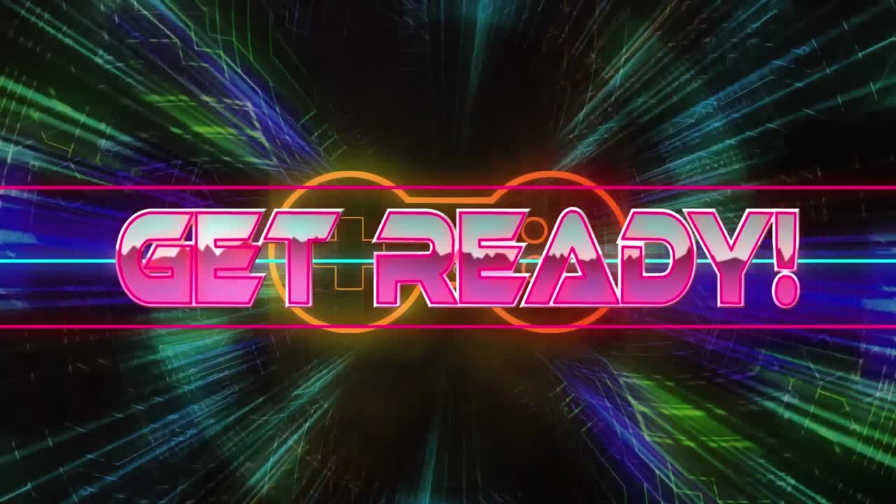 게임의 애니메이션, 텍스트의 애니메이션, 라이트 트레일의 애니메이션