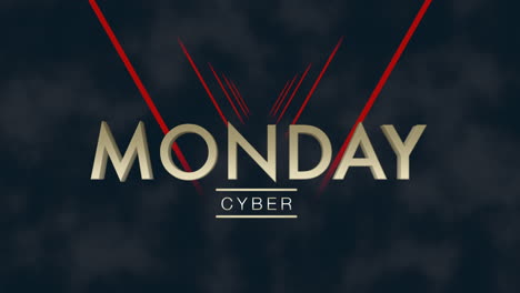 Cyber-Monday-on-stage-with-red-lines-on-black-gradient