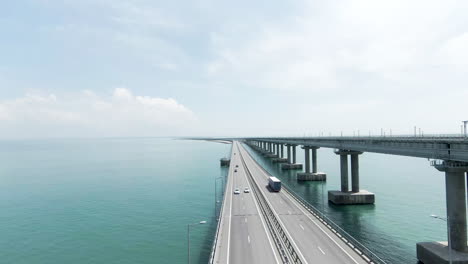 long bridge across a body of water