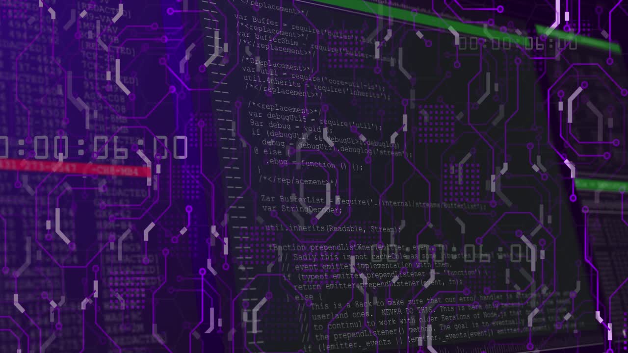 Animation of data processing over network of connections