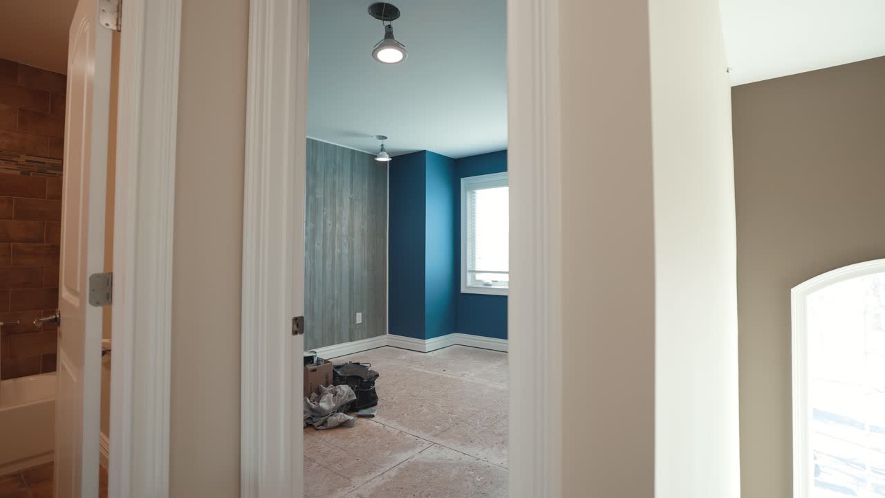 Freshly Painted Bright Bedroom Home Remodeling