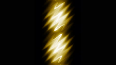 patrón abstracto de relámpago dorado