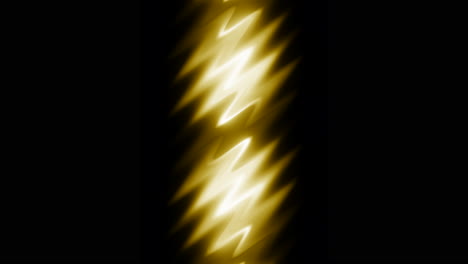 golden lightning bolt abstract pattern