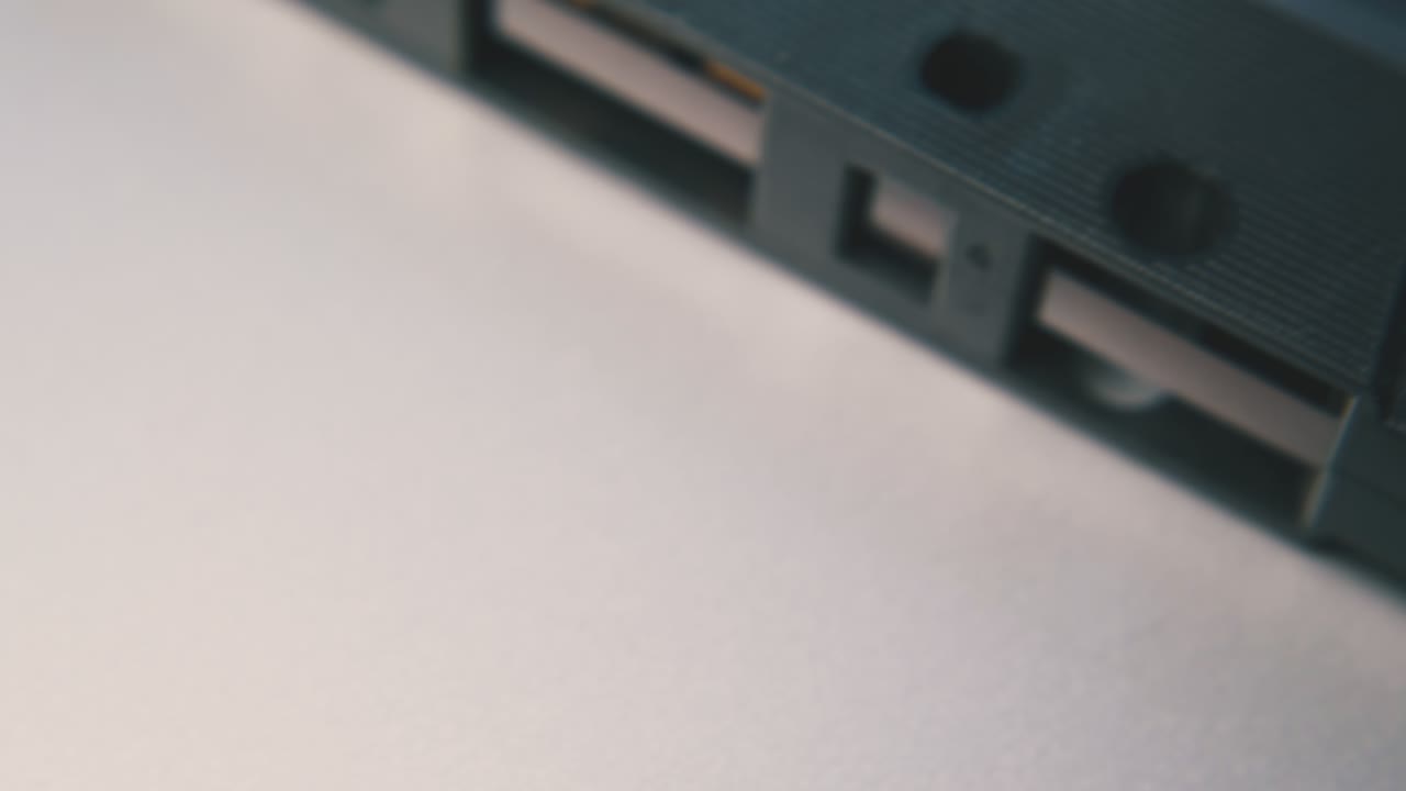 ⁇  배경 에 테이프 를 붙인 빈티지 컴 ⁇ 트 카세트