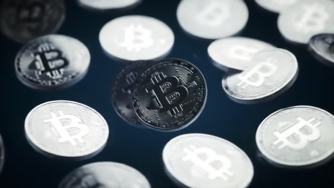 las monedas de bitcoin