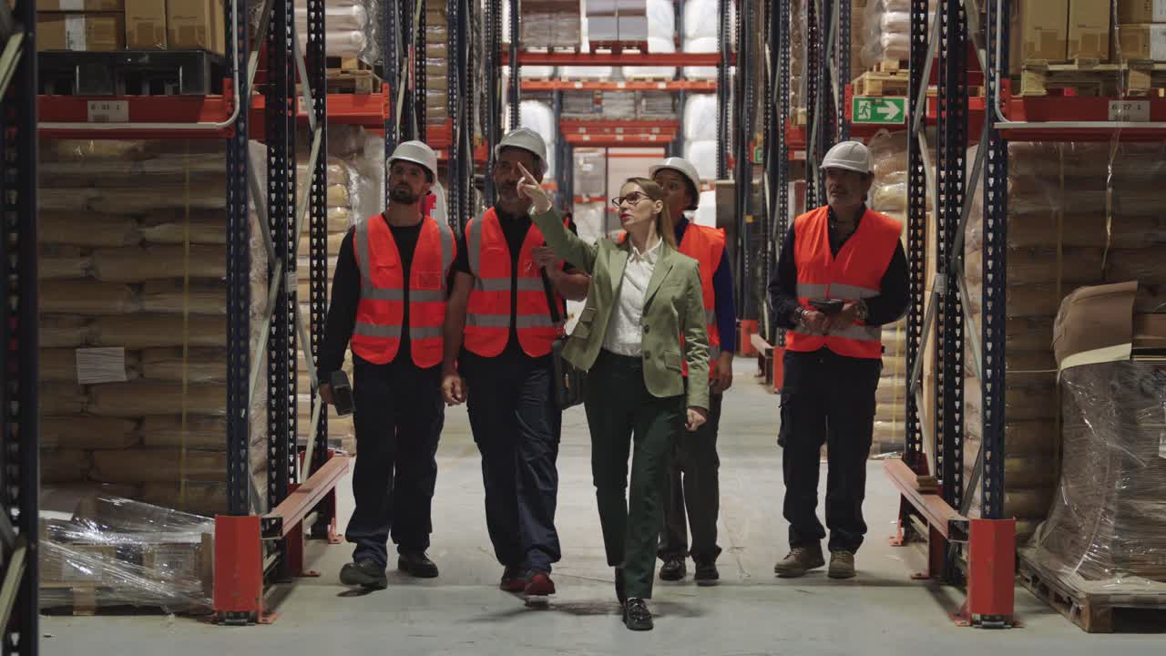 Warehouse Team Inspection