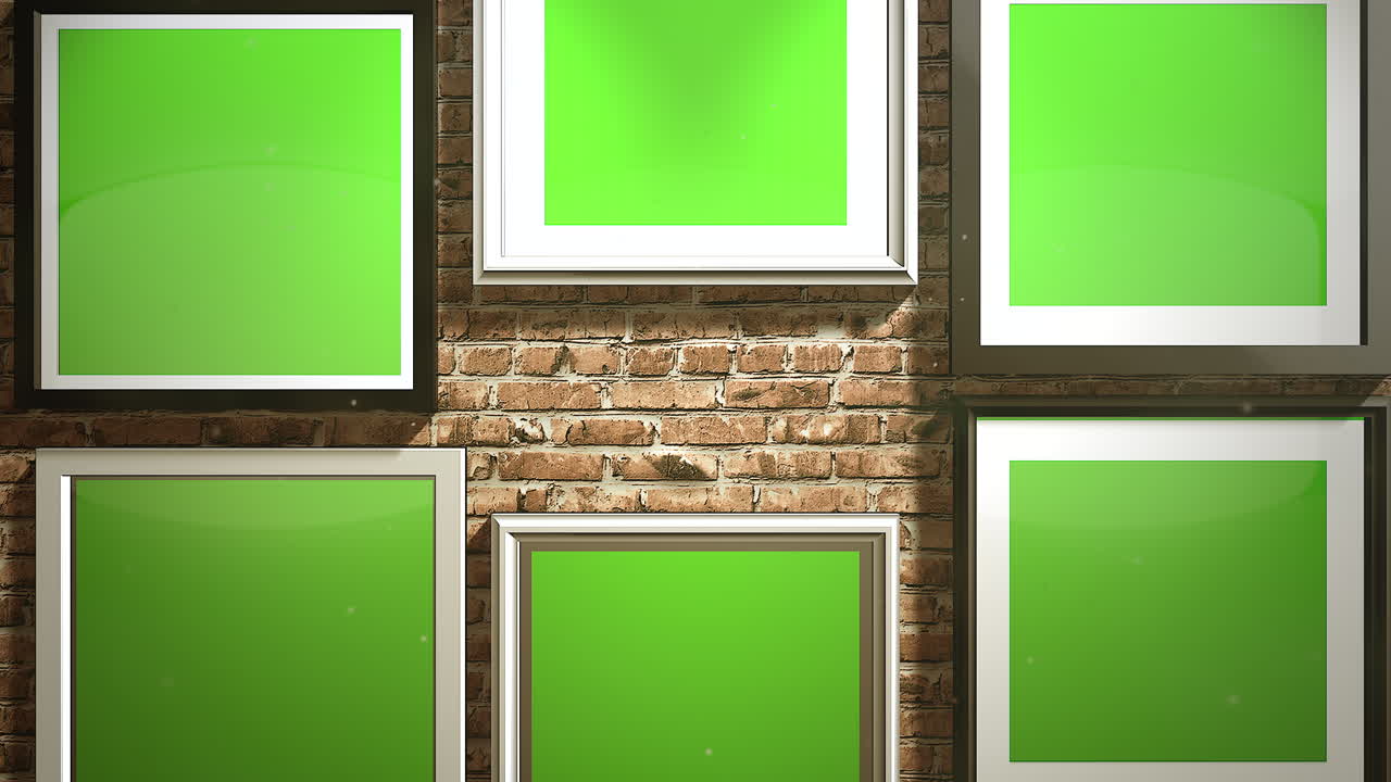 salón de la galería de arte con marco de pantalla de maqueta de imágenes