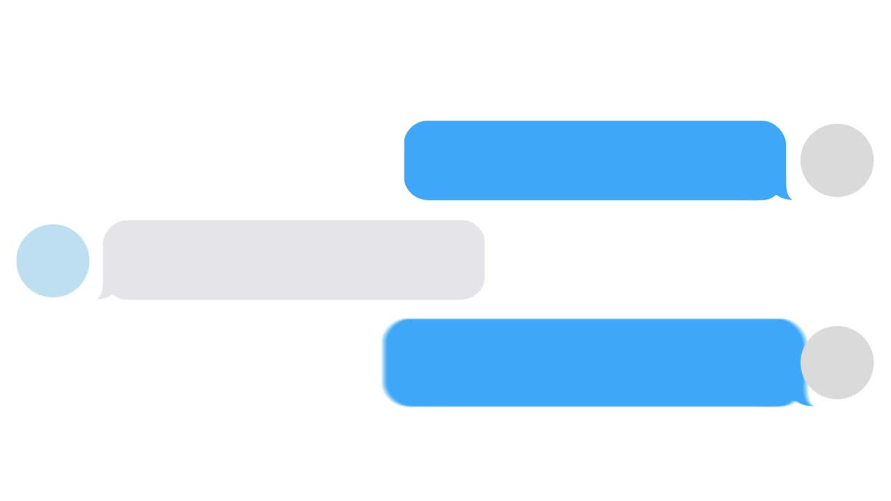 typing messages in mobile chat