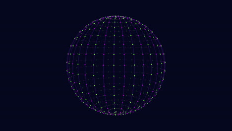3d model showing a sphere constructed from a network of intersecting lines. the intricate pattern of lines converges at specific points, shaping the sphere