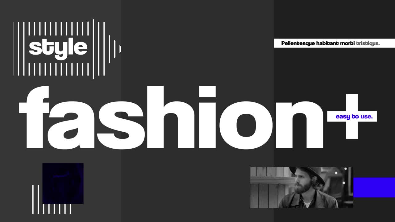 Template features 5 dynamic stylish slides,