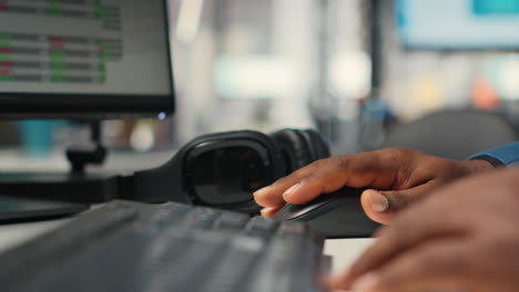 vertical video close up of black employee leverages report writing for business development