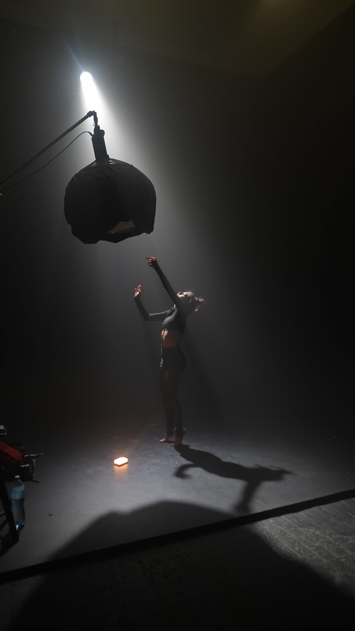 espectáculo de danza en estudio