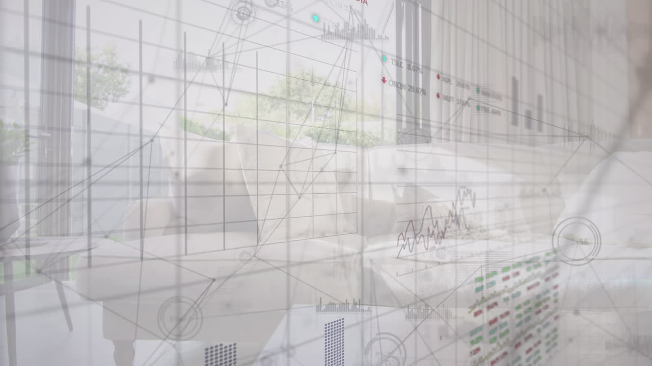 플래트 위의 금융 데이터 처리 애니메이션