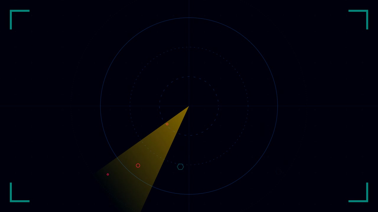 Digital Radar Screen Scanning for Targets