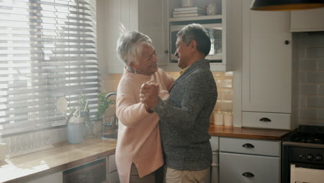 Retirement,-home-and-dancing-senior-couple